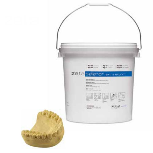 Zahnmedizinisches Material / Stein - zeta selenor extra export - INDUSTRIA ZINGARDI SRL   - für Dentallabor / zur Modellierung / Pulver