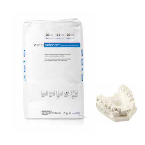 Dentalmaterial-Kit / Gips - zeta selenor speciale ortodonzia - INDUSTRIA ZINGARDI SRL   - orthodontisch / für Dentallabor / Pulver