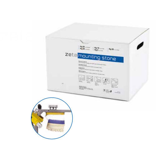 Zahnmedizinisches Material / Stein - zeta mounting  - INDUSTRIA ZINGARDI SRL   - für Dentallabor / Pulver / weiß