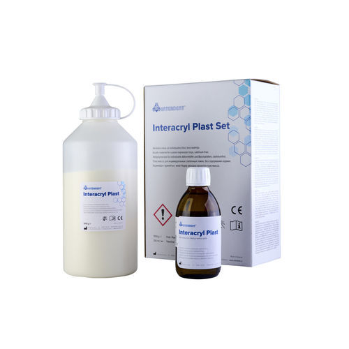 Zahnmedizinisches Material / Acryl - INTERACRYL PLAST - Interdent - für Abdrucklöffel / für Dentallabor / zur Modellierung