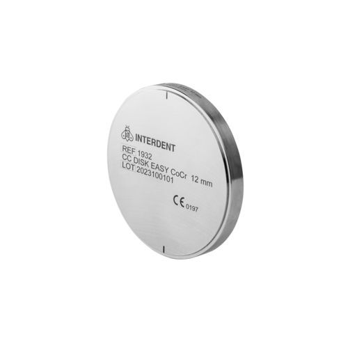 Zahnmedizinisches Material / CoCr - CC Disk EASY  - Interdent - zur Dentalrestaurierung / CAD/CAM / Fräs