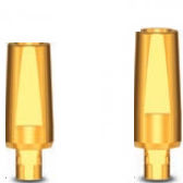 Implantat-Abutment / Titan - SSA1NM, SSA2NM, SSA3NM - Intra-Lock International, Inc.   - mit Innenverbindung / gerade