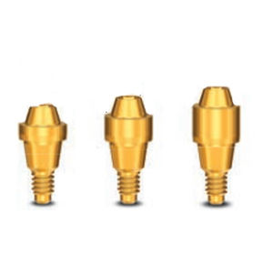 Implantat-Abutment / Titan - SCA1, SCA2, SCA3 - Intra-Lock International, Inc.   - mit Innenverbindung / gerade / Schrauben
