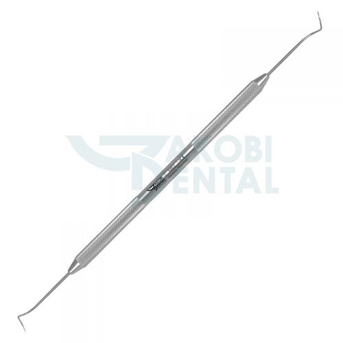 Diagnose-Dentalsonde - EXD2 - Jakobi Dental GmbH - doppelt / Edelstahl / mit Standardgriff