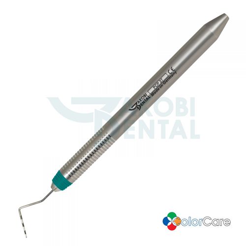 Parodontale Sonde - PCP27 - Jakobi Dental GmbH - doppelt / Edelstahl / mit Farbkodierung