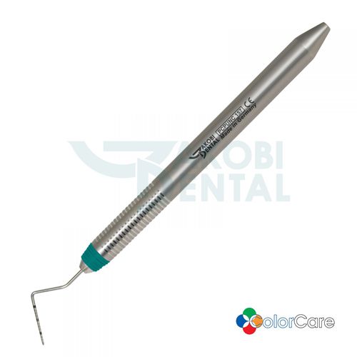 Parodontale Sonde - PCPUNC157 - Jakobi Dental GmbH - doppelt / Edelstahl / mit ColorCare-Manschette