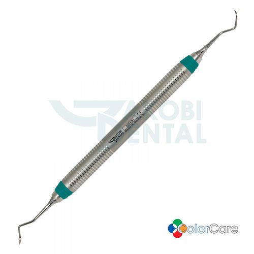 Parodontaler Dental-Scaler - S204S7 - Jakobi Dental GmbH - Sense / Edelstahl / mit ColorCare-Manschette