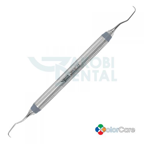 Parodontale Kürette - SRPG1/27 - Jakobi Dental GmbH - Gracey / autoklavierbar / gebogen
