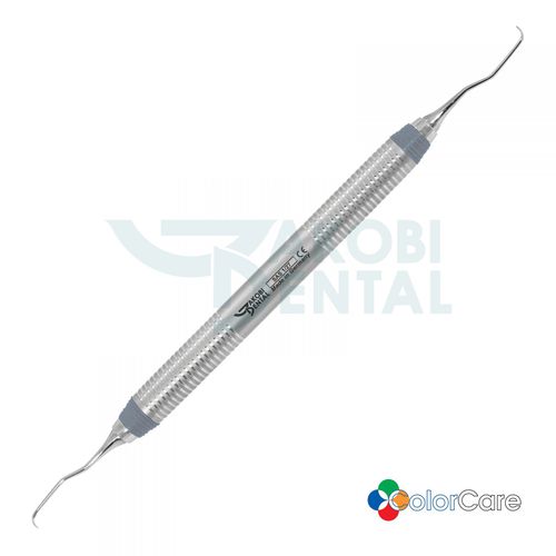 Parodontale Kürette - SAS1/27 - Jakobi Dental GmbH - Gracey / autoklavierbar / gebogen