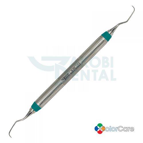 Universelle Kürette - SL5/67 - Jakobi Dental GmbH - Langer / Edelstahl / mit ColorCare-Manschette