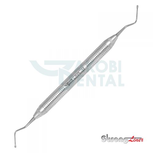 Hirschfeld-Zahnfeile - FH3/76 - Jakobi Dental GmbH - Edelstahl / StrongLiner-Manschette / Mund