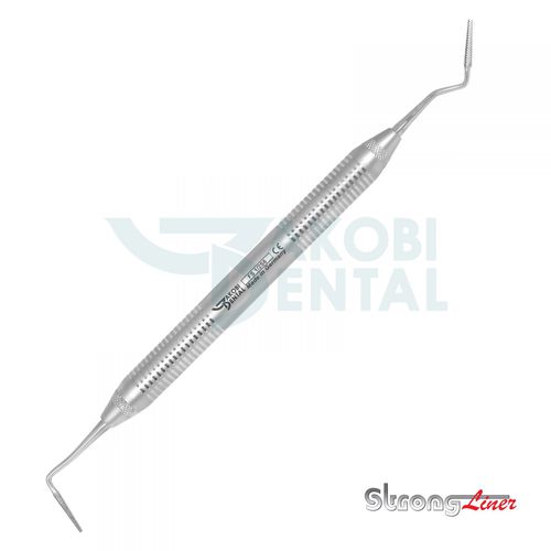 Sugarman-Parodontalfeile - FS1/2S6 - Jakobi Dental GmbH - Edelstahl / StrongLiner-Manschette / mesial-distal
