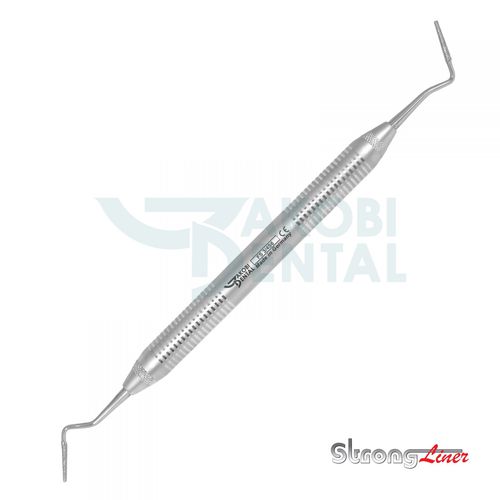Sugarman-Zahnfeile - FS3/4S6 - Jakobi Dental GmbH - Edelstahl / StrongLiner-Manschette / Mund