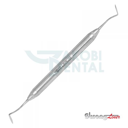 Dentales Messer / Edelstahl - Jakobi Dental GmbH - für zwei Personen / Orban / parodontal