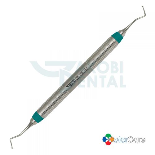Schaufel Dentalexkavator - EXC38/397 - Jakobi Dental GmbH - mit ColorCare-Manschette / Edelstahl