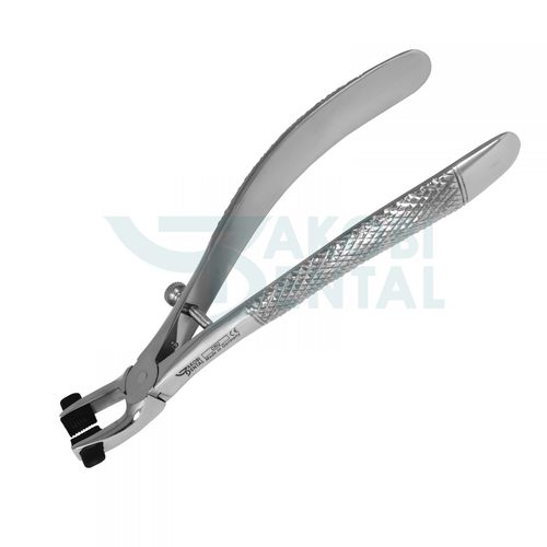 Dental-Zange - CRU - Jakobi Dental GmbH - zur Entfernung von Zahnkronen / Edelstahl