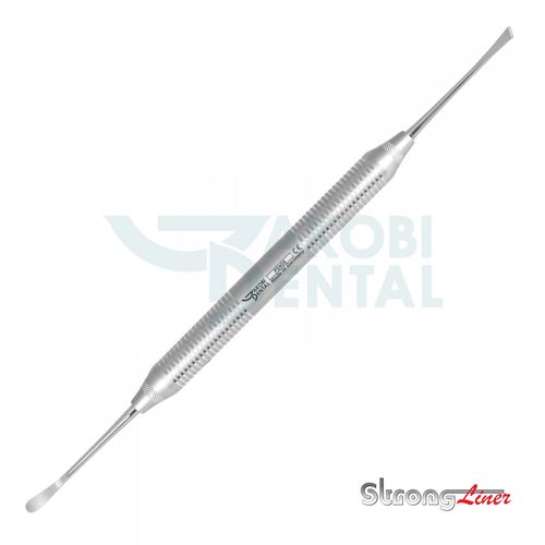 Gerades Dentalraspatorium - P24G6 - Jakobi Dental GmbH - für Humanmedizin / Edelstahl / StrongLiner-Manschette