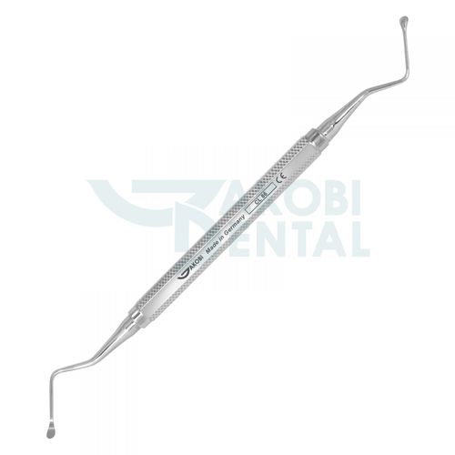 Kürette für Zahnchirurgie - CL86 - Jakobi Dental GmbH - Knochen / Lucas / Edelstahl