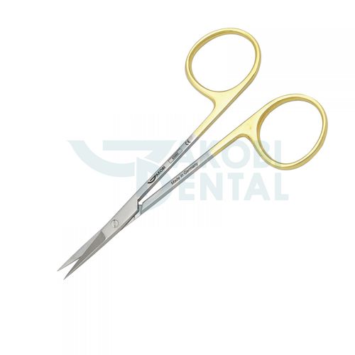 Schere für Zahnchirurgie - S5082 - Jakobi Dental GmbH - Iris / für Humanmedizin / autoklavierbar