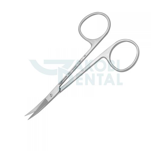 Schere für Zahnchirurgie - S18 - Jakobi Dental GmbH - Iris / für Humanmedizin / gebogen