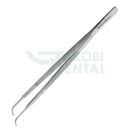 Chirurgische Klemme - TPG4 - Jakobi Dental GmbH - zum Greifen von Gewebe / Edelstahl