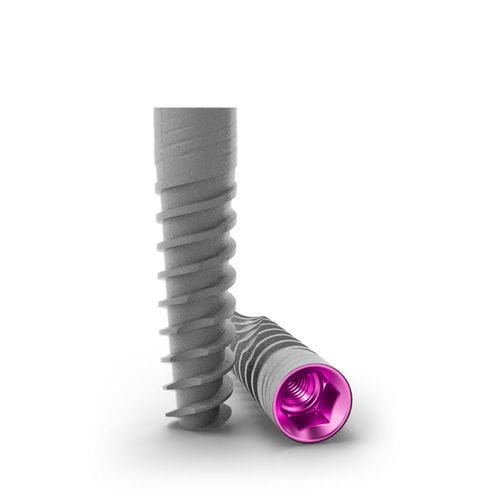 Zahnimplantat / Konus zylindrisch - JDEvolution S - JDENTALCARE SRL   - Titan / sechseckig / gerade