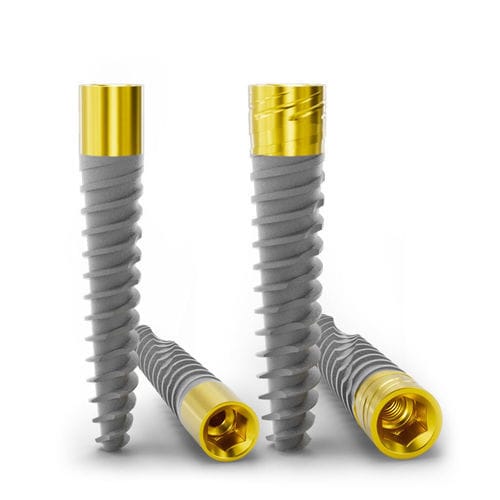 Konisches Zahnimplantat - JDPterygo - JDENTALCARE SRL   - Titan / inneres Sechseck / gerade
