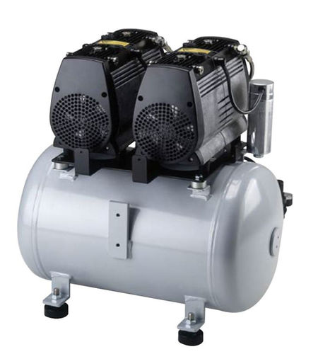Kompressor für Zahnmedizin - 2xOF302-40B	 - JUN-AIR International A/S   - Kolben / 1 Arbeitsplatz / ölfrei