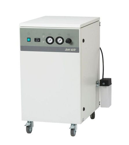 Kompressor für Zahnmedizin - OF302-25M - JUN-AIR International A/S - Kolben / auf Rollen / ölfrei