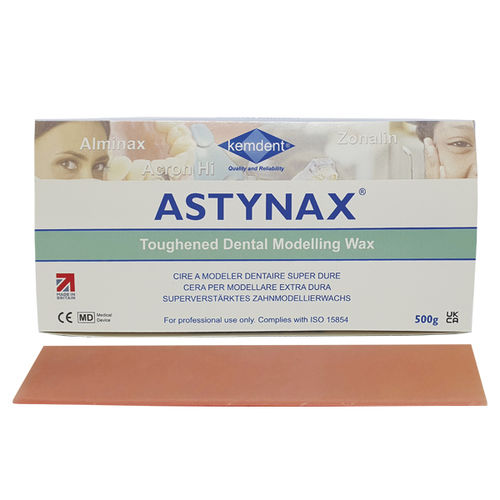 Zahnmedizinisches Material / Wachs - ASTYNAX - KEMDENT ASSOCIATED DENTAL PRODUCTS LTD   - für Dentallabor / zur Modellierung