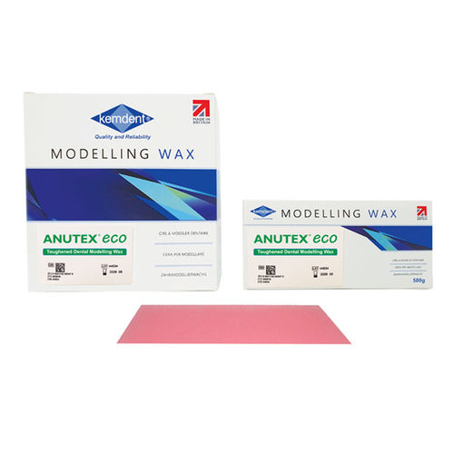 Zahnmedizinisches Material / Wachs - Anutex Eco - KEMDENT ASSOCIATED DENTAL PRODUCTS LTD   - zur Modellierung / lichtdurchlässig