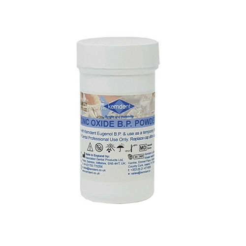 Zahnmedizinisches Material / Zinkoxyd - LAB021 - KEMDENT ASSOCIATED DENTAL PRODUCTS LTD   - zur Dentalrestaurierung / orthodontisch / Pulver