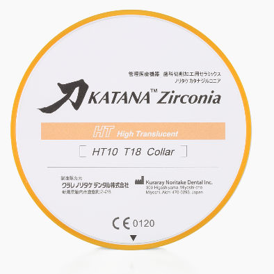 Zahnmedizinisches Material / Zirkonoxid - KATANA™ HT  - Kuraray Noritake Dental - zur Dentalrestaurierung / hochtransluzent