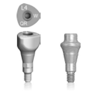 Konischer Gingivaformer - GF-X - LASAK - Titan / mit Innenverbindung / anatomisch