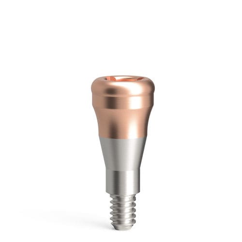 Implantat-Abutment / Titan - PrimeLOC BioniQ QR - LASAK - dreilappig / gerade / Schrauben