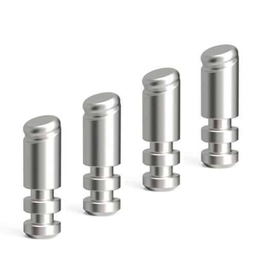 Analog für Dentalimplantat / Edelstahl - PrimeLOC  - LASAK - gewinkelt