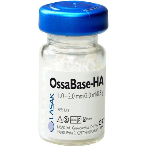 Synthetisches Knochenersatzmaterial - OssaBase-HA - LASAK - für orthopädische Chirurgie / biegesteif / Granulat