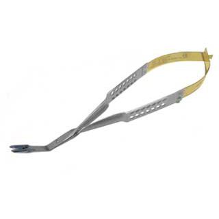 Dental-Zange - 45-S - Laschal Surgical, Inc.   - zum Greifen von Zahnkronen / gebogen / um 45° gebogen