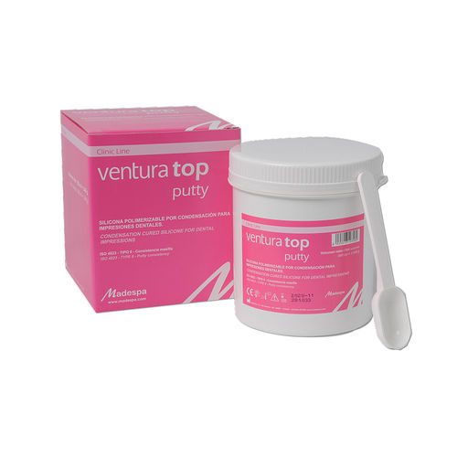 Zahnmedizinisches Material / Silikon - ventura top putty 2.0 - MADESPA S.A.   - für Abdrucklöffel / für Dentalkronen / für Zahnbrücken