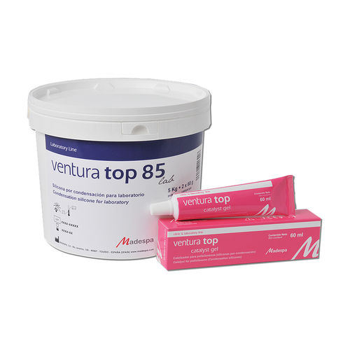 Zahnmedizinisches Material / Silikon - ventura top 85 lab / ventura top catalyst - MADESPA S.A.   - Gieß / für Dentallabor / für Dentalkronen