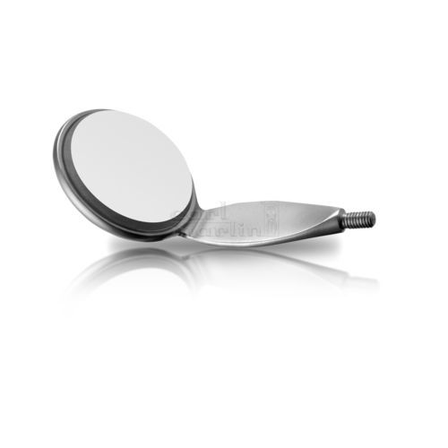 Zahnspiegel - 470/4 - Carl Martin GmbH   - doppelseitig / Rhodium