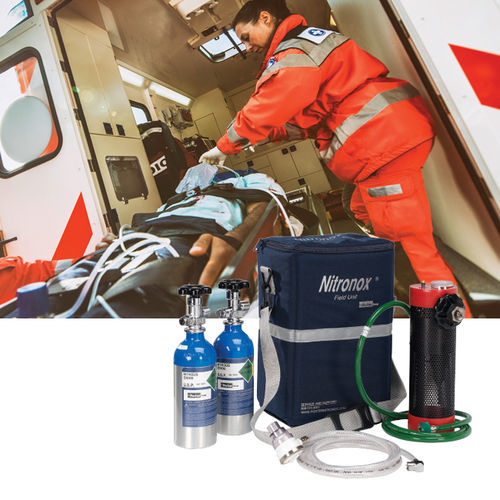 Infusionspumpe für Schmerzmanagement - Nitronox® - Porter Instrument - patientengesteuerte Analgesie / tragbar / kontinuierlich