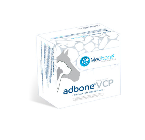 Veterinär-Knochenersatzmaterial / Synthetischer Knochen - adbone®VCP - Medbone Biomaterials - biegesteif