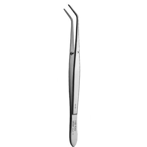 Dental-Pinzette - 1123 - MEDESY s.r.l.   - für Verbandmaterial / gebogen / Edelstahl