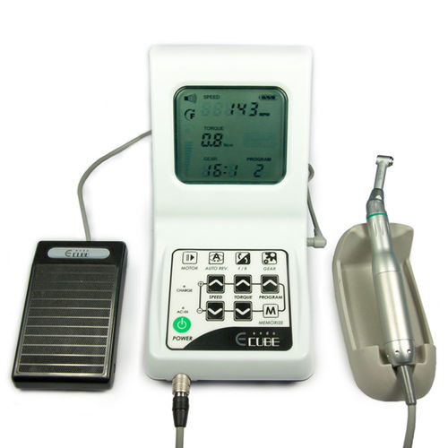 Kontrolleinheit für Mikromotor / für Endodontie - Endo Cube - Medidenta - elektrisch / mit Kniebedienung / Komplettset