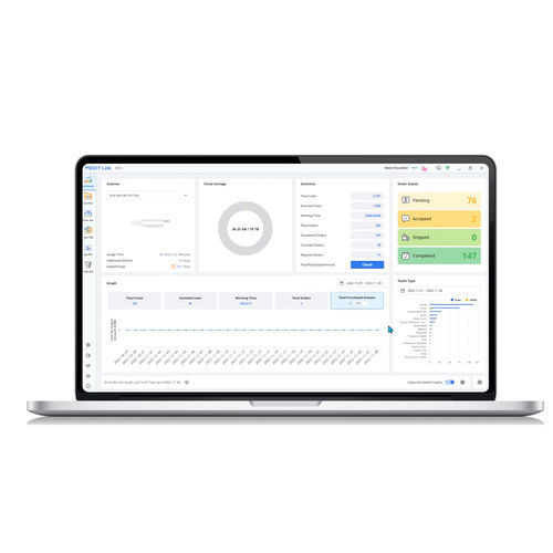 Management-Software - Link - Medit   - Datenverwaltung / Umform / Dental