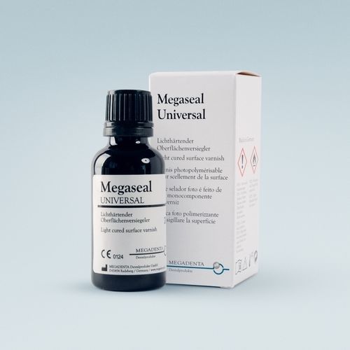 Zahnmedizinisches Material / Lack - Megaseal Universal - MEGADENTA Dentalprodukte GmbH   - für Restaurierung / orthodontisch / zur Herstellung von Zahnprothesen