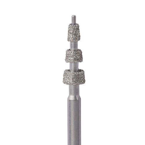 Fräser für Dentallabor - 510W - Meisinger - Diamant / Edelstahl / Dekorputz