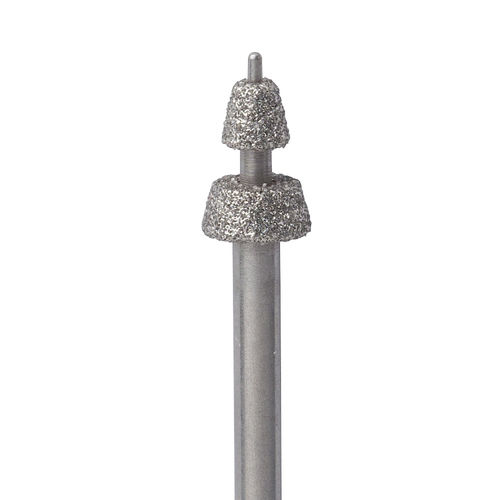 Fräser für Dentallabor - 511W - Meisinger - Diamant / Edelstahl / Dekorputz