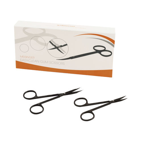 Schere für Zahnchirurgie - Easy Clean - Meisinger - Black / für Humanmedizin / autoklavierbar